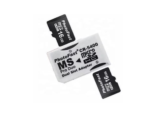 &u+ ADAPTADOR MICRO SD A PRODUO PSP DOBLE